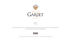 Desktop Screenshot of champagne-gardet.com